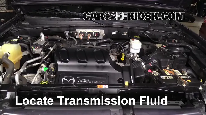 2006 Mazda Tribute S 3.0L V6 Transmission Fluid